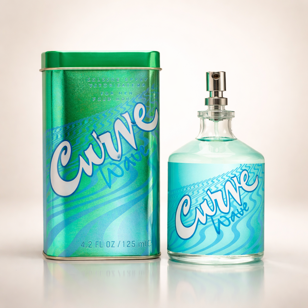LIZ CLAIBORNE CURVE WAVE MEN 125ML  EDT