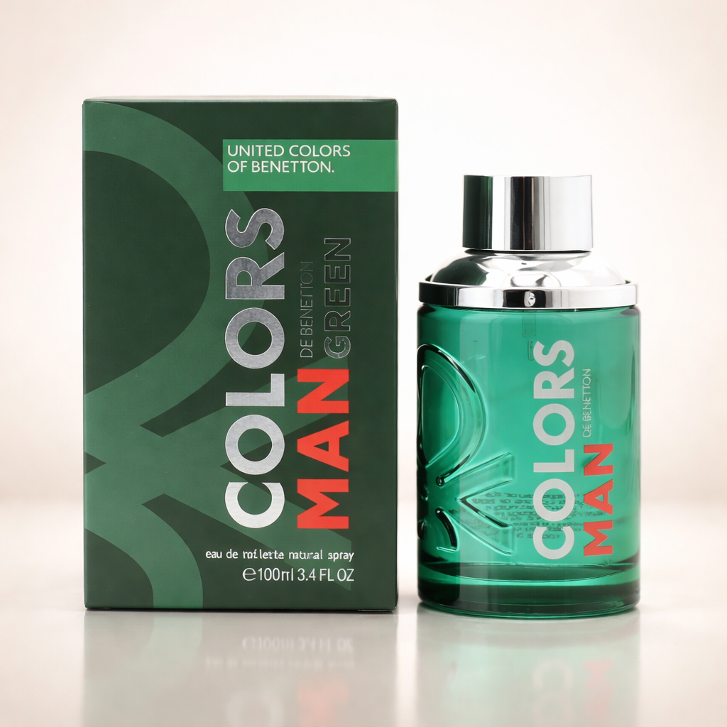 BENETTON COLOR GREEN MEN 100ML  EDT