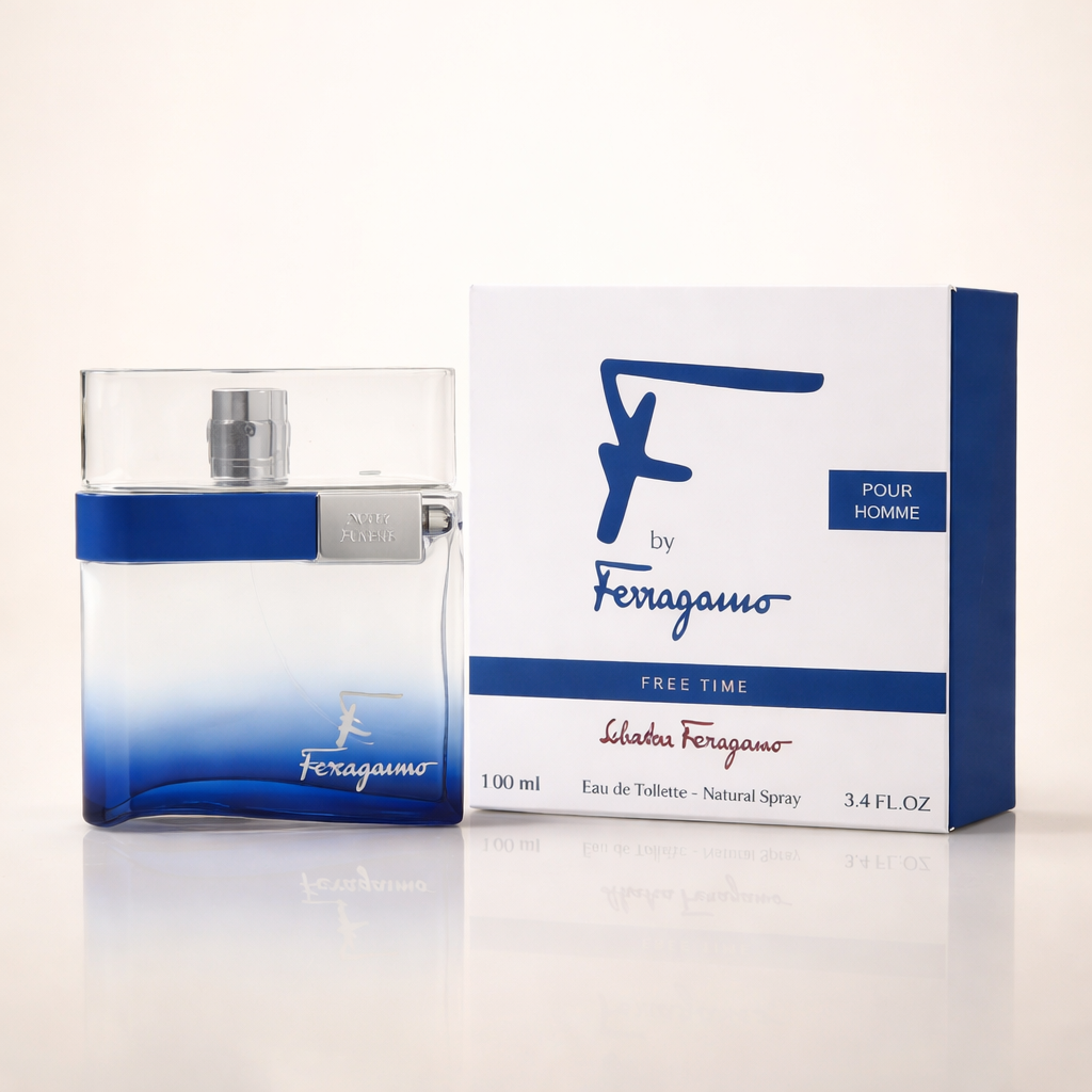 FERRAGAMO F FREE TIME 100ML MEN EDT