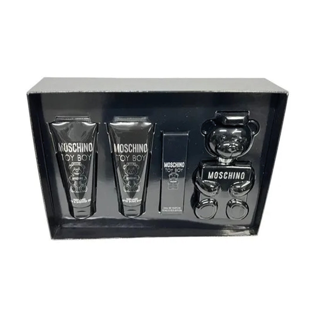 SET MOSCHINO TOY BOY 4 PIEZAS