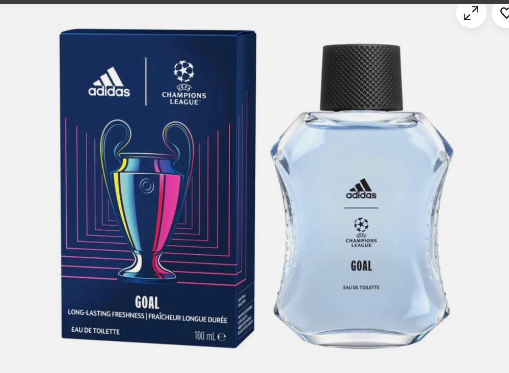 ADIDAS CHAMPIONS LEAGUE GOAL 100ML  EDT MEN