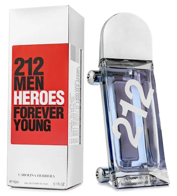 CH 212 HEROS 150ML MEN EDT