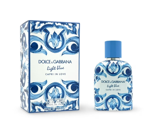 DOLCE LIGHT BLUE LOVE CAPRI MEN EDT 100ML