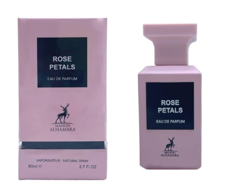 MAISON ALHAMBRA ROSE PETALS 80ML EDP LADY