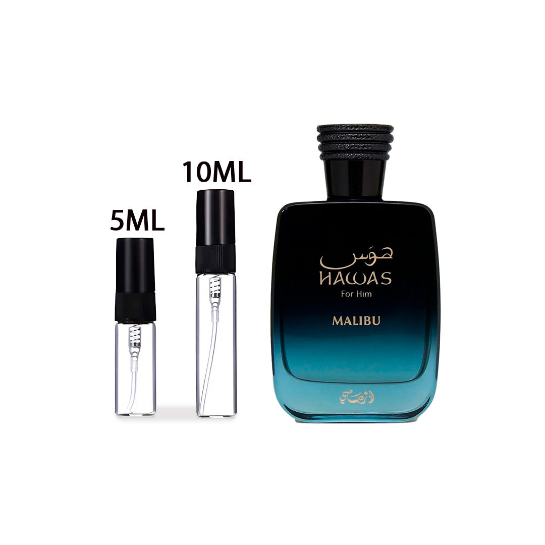 DECANTS HAWAS FOR HIM MALIBU — RASASI