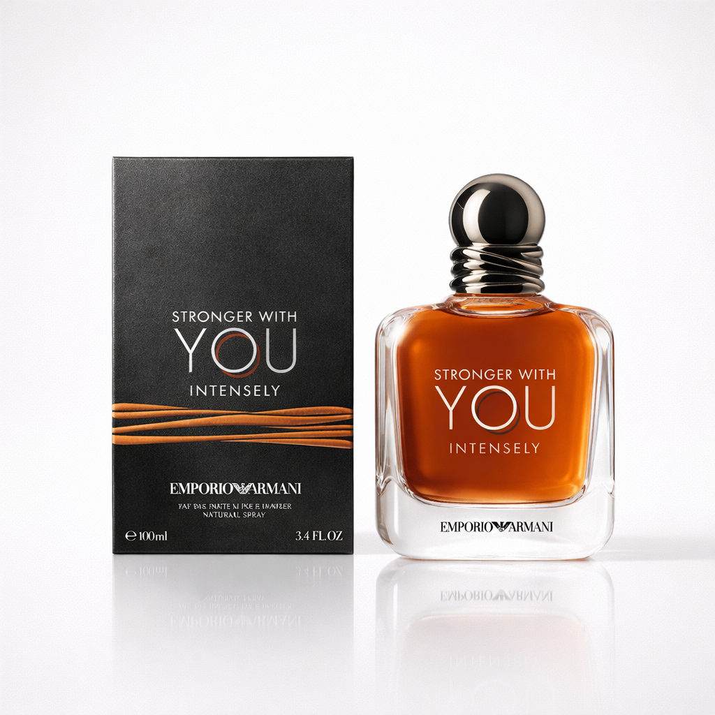 GIORGIO ARMANI EMPORIO STRONGER WITH YOU INTENSELY 100ML MEN - foto mejorada con IA (media calidad)