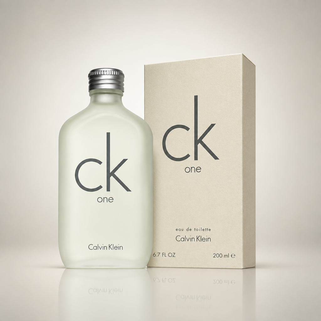 Calvin Klein CK One 200ml, frasco y caja