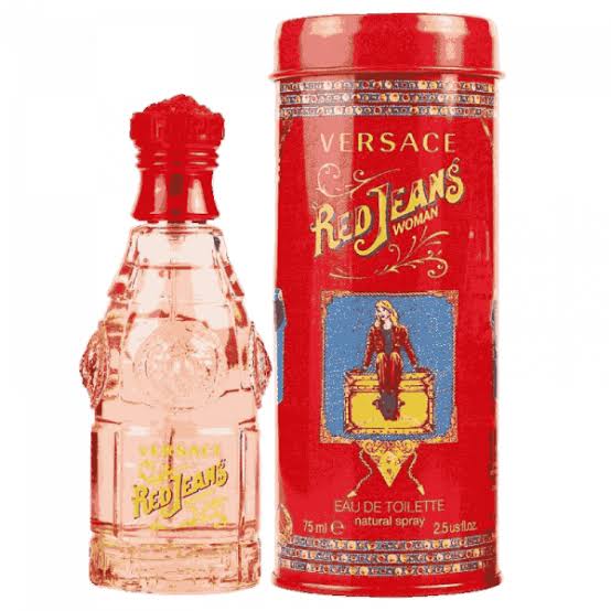 RED JEANS VERSACE LADY